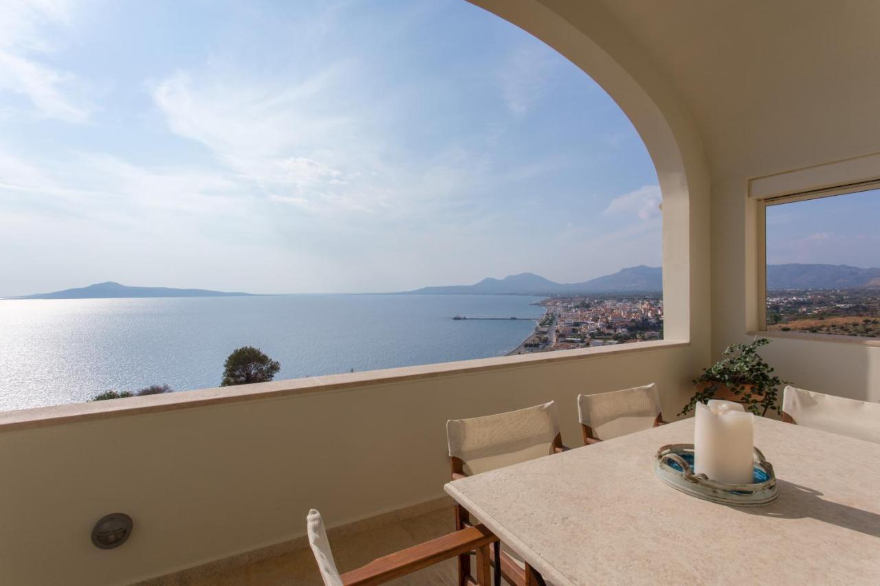 Villa Itis Superb Residence With Balcony & Panoramic View Neápolis Buitenkant foto